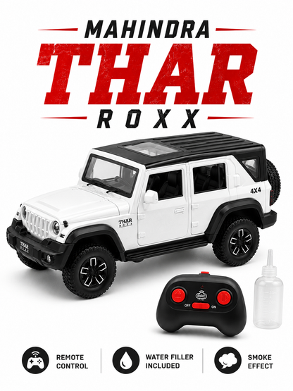 Mahindra Thar ROXX (  RC + Diecast Metal Body )